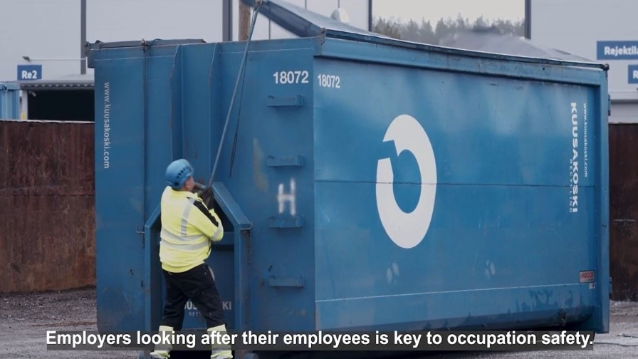 Kuusakoski Recycling Occupation safety