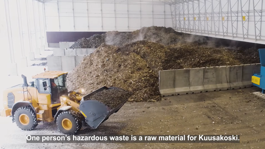 Kuusakoski Recycling Reject unit