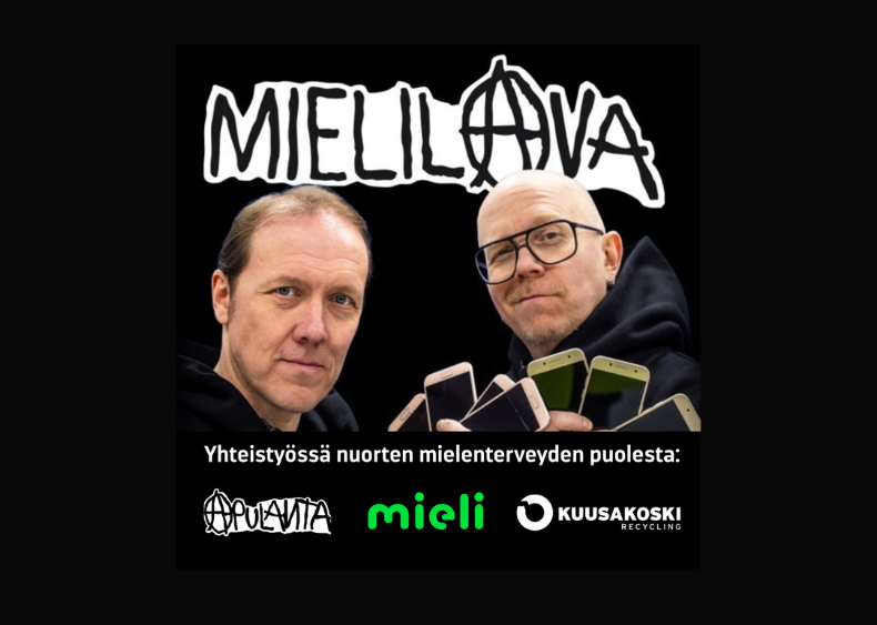 MIELILAVA mielenterveystyötä tukemassa Kauppakeskus Triplassa