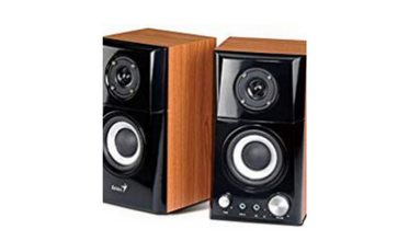 Wood cased speakers